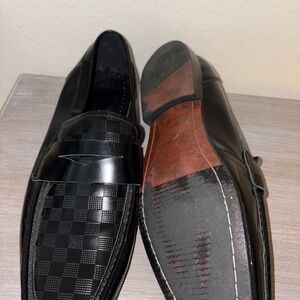 Louis Vuitton Men's Black Loafers